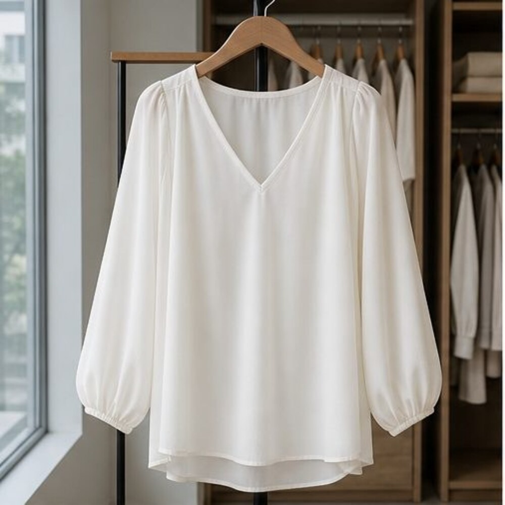Blue Tunic Blouse